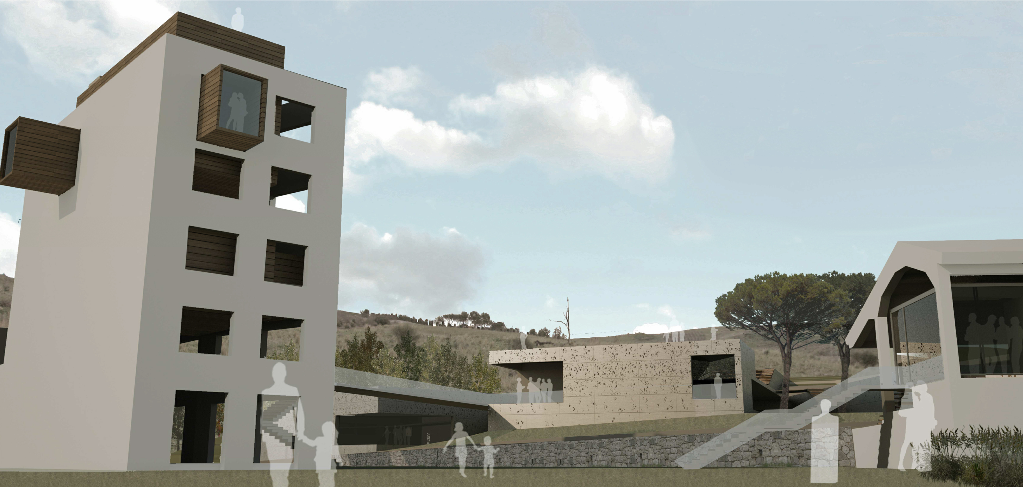 render dalle tribune