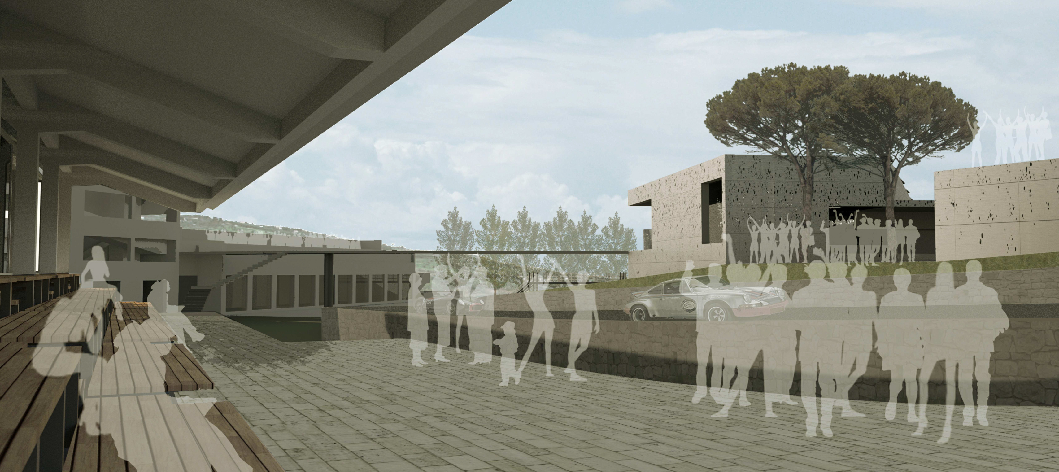 render dalle tribune 2