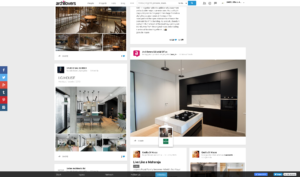 Archilovers home page 